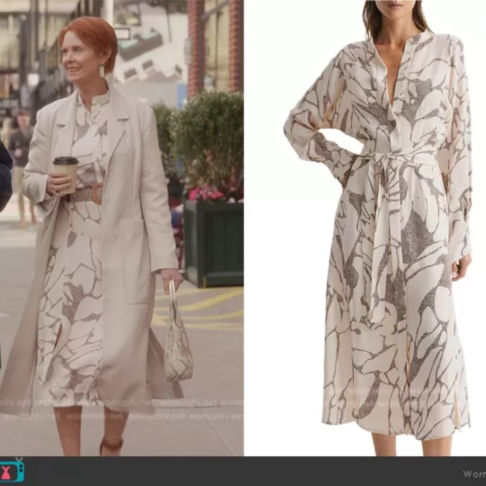 Iconic Reiss Darcy Dress – As Seen on Miranda Hobbes! Size 0
